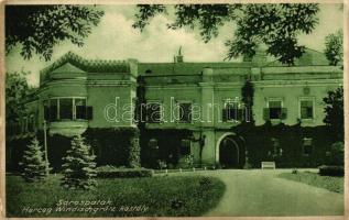 Sárospatak, Herceg Windischgratz kastély, kiadja a Református főiskolai könyvkereskedés (EK)