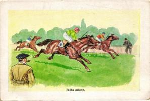Próba galopp / Horse racing (EK)