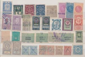 32 db külföldi okmánybélyeg