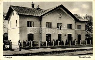 Topolya, Backa Topola; vasútállomás / railway station
