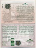 2002. 100Ft "Kossuth" elsőnapi veret sorszámozott díszlapon + 2003. 20Ft "Deák Ferenc...