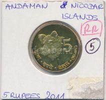 Andamán- és Nikobár-szigetek 2011. 5R T:1,1- Andaman and Nicobar Islands 2011.  5 Rupees C:UNC,AU