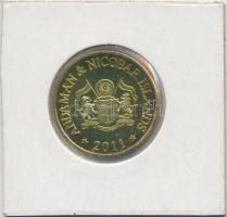 Andamán- és Nikobár-szigetek 2011. 5R T:1,1-
Andaman and Nicobar Islands 2011.  5 Rupees C:UNC,AU