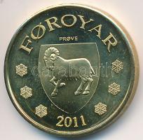 Feröer-szigetek 2011. 10K Al-Br fantáziaveret T:1- ujjlenyomat
Faroe Islands 2011. 10 Kronur Al-Br ...
