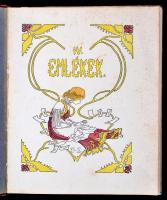 Koronghi Lippich Elek költeményei c. kötetének egy ciklusa. IV. rész. Emlékek. cca 90 p. Minden lapon szecessziós ornamentikájú díszítéssel, Kőrősfői-Kriesch Aladár és Nagy Sándor rajzaival. A könyv művészi elrendezését Czakó Elemér intézte. Korabeli kopottas félvászonkötésben.   Korabeli kopottas félvászonkötéseben, a címlapon tulajdonosi bejegyzéssel.