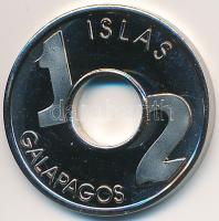Galapagos-szigetek 2008. 1/2P fantáziaveret T:1,1- Galapagos Islands 2008. 1/2 Pieza fantasy coin C:UNC,AU