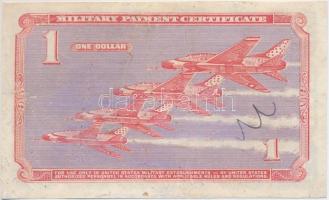 Amerikai Egyesült Államok / Katonai kiadás 1969-1970. 1$ "681. sorozat" T:restaurált
USA ...