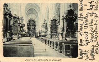 Lilienfeld, Inneres der Stiftskirche / church interior