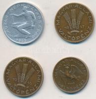 1946-1947. 10f tombak + 20f Cu-Al + 1965. 50f Al T:2-