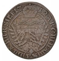 Német Államok / Szilézia / Boroszló 1712FN 3kr Ag "VI. Károly" (1,43g) T:2-
German States...