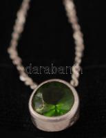 Ezüst nyaklánc medállal, Ag., jelzett, br.: 1,8gr., 40cm/  Silver necklace pendant, Ag., Marked, .: ...