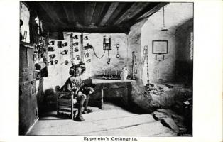 Nürnberg, Eppeleins Gefangnis / castle interior, Eppeleins jail (worn edges)