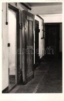 Oswiecim, Auschwitz-Birkenau; concentration camp, convicts cell, interior