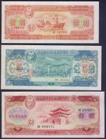 Észak-Korea 1959. 50Ch-100W 6db bankjegy T:I