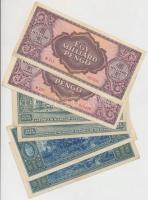 1945. 1.000.000P 2xklf színváltozat + 1.000.000.000P 2xklf színváltozat + 100.000.000MP 2xklf színvá...