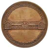 Lapis András (1942-) 1983. "Az Ásotthalmi Erdészeti Szakiskola száz éves" kétoldalas Br ér...