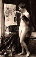 20 db MODERN reprint erotikus képeslap, használatlan kiváló minőségű / 20 modern reprint erotic post...