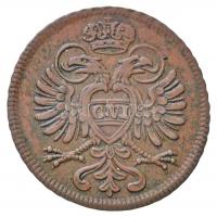 ~1711-1740. 1kr Cu "Pesti Invalidus-ház krajcár" T:2
Hungary ~1711-1740. 1 Krajcár Cu &qu...