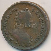 1763. PH-KM Poltura Cu "Mária Terézia" rozettás T:2-,3
Huszár: 1752., Unger III.: 1270.a