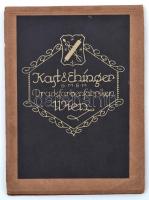 cca 1910 Kast & Ehinger GmbH. Druckfarbenfabriken. Wien. Nyomdai színskála-katalógus. Kiadói papírkötésben.