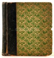 cca 1890 Hegedűs Sándor miniszter családjából származó receptkönyv, kb 200 kézzel beírt oldal, szép ...