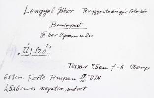 Vegyes fotó tétel Marosi László fényképésztől: "Új szó", "Műtét", "Iskolába...