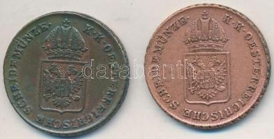 Ausztria 1816A 1kr Cu (2x) T:2
Austria 1816A 1 Kreuzer Cu (2x) C:XF