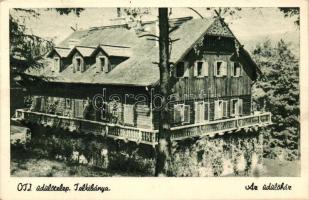 Telkibánya, OTI üdülőtelep, üdülőház, Bányász Ede felvétele