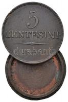 Olasz Államok / Lombardia-Velence 1846M 5c Cu szétcsavarható T:2- ph.
Italian States / Lombardy-Ven...