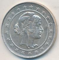 Brazília 1924. 2000R Ag T:2 apró ph.
Brasil 1924. 2000 Reis Ag C:XF tiny edge error