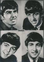 cca 1965 Beatles együttes, 9x6 cm