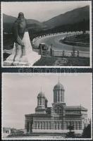 cca 1940 Erdélyben, Romániában készült 5 db feliratozott, vintage fotó, 12x17 cm