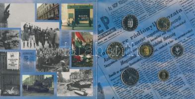 2006. 1Ft-100Ft "1956-os Forradalom" 7klf db dísztokos szettben T:BU