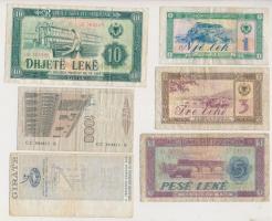 Olaszország / Albánia 10db klf bankjegy és csekk T:III,III-
Italy / Albania 10pcs of diff banknotes...