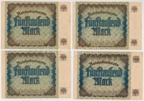 Németország / Weimari Köztársaság 1922. 5000M (12x) mind különböző betűvariációval T:III
Germany / ...