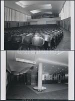 1973 Budapest, Szabadság mozi kívül-belül, 10 db korabeli negatívról készült modern nagyítás 10x15 c...