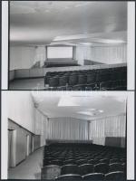 1973 Budapest, Szabadság mozi kívül-belül, 10 db korabeli negatívról készült modern nagyítás 10x15 c...