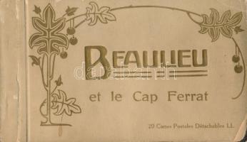 Beaulieu-sur-Mer, Cap Ferrat - postcard booklet with 14 cards