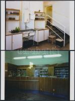 1981 Budapesti gyógyszertár kívül-belül (II. ker., Vöröshadsereg u.), 8 db korabeli negatívról készü...