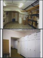 1981 Budapesti gyógyszertár kívül-belül (V. ker., Kossuth Lajos u. 2.), 8 db korabeli negatívról kés...