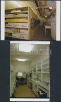 1981 Budapesti gyógyszertár kívül-belül (V. ker., Kossuth Lajos u. 2.), 8 db korabeli negatívról kés...