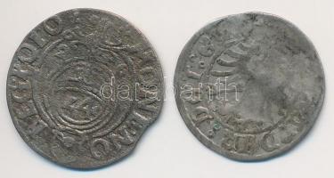 Lengyel Királyság 1501-1506. 1/2Gr Ag "Jagelló Sándor" (0,92g)  + 1626. Poltorak Ag "...