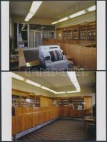 1981 Budapesti gyógyszertár kívül-belül (II. ker., Lajos utca 7.), 8 db korabeli negatívról készült ...