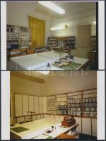 1981 Budapest, Lengyel Gyula u. 2. sz., gyógyszertár kívül-belül, 10 db korabeli negatívról készül m...