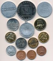 14db-os zseton tétel, benne "Magyar Pénzverő Rt. / Szent Eligius", "Rodolfo / Vigyáza...