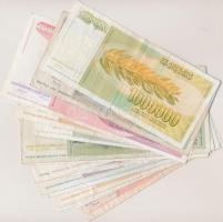 Jugoszlávia 1985-1994. 10D-1.000.000D (12xklf) T:vegyes
Yugoslavia 1985-1994. 10 Dinara - 1.000.000...