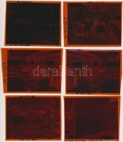 1974 Budapest, Épületfa Kereskedelmi Vállalat üzemcsarnokában és telephelyén készült 21 db professzionális negatív, jogdíjmentes és szabadon felhasználható, 6x7 cm