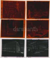 1974 Budapest, Épületfa Kereskedelmi Vállalat üzemcsarnokában és telephelyén készült 21 db professzi...