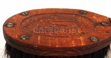 "Mindrio Jana 1918" feliratú ruhakefe, jó állapotban, h:22,5 cm