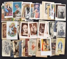 cca 1920-70 Vegyes szentkép tétel, cca 100db, különböző méretben és minőségben, cca 12x7cm
